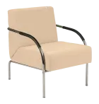 SPA 1 chrom, koženka AN 096 - koženka béžová